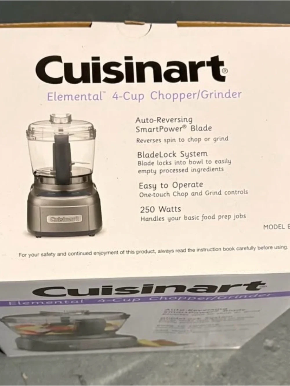 Cuisinart elemental 4 cup chopper/grinder